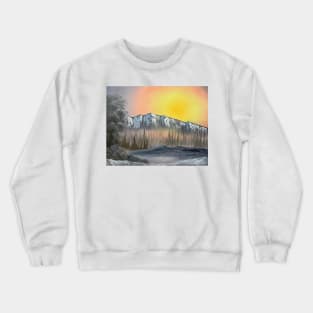 Winter in Pastel Crewneck Sweatshirt